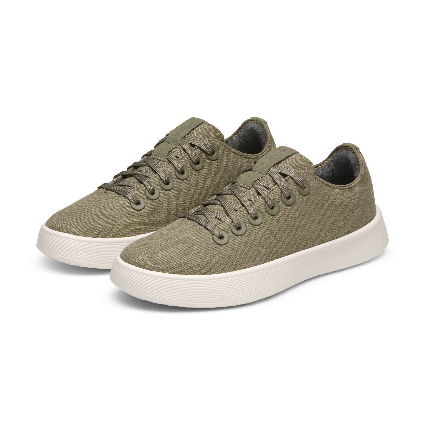 Men's Canvas - Burnt Olive (Natural White Sole)