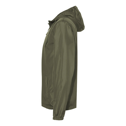 Lightweight Packable Windbreaker Forest Green