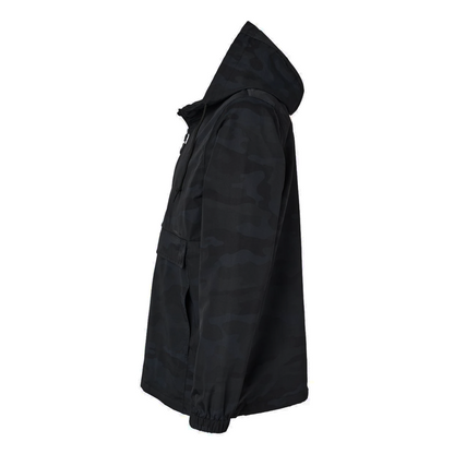 Water-Repellent Windbreaker - Black Camo